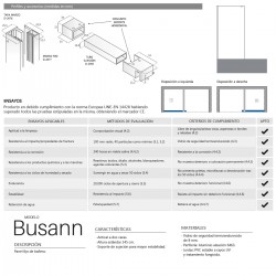 Mampara de Bañera Fija BUSANN