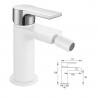 CHIC GRIFO BIDET BLANCO