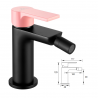 CHIC GRIFO BIDET NEGRO