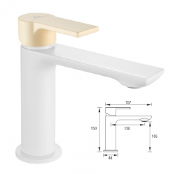 CHIC GRIFO LAVABO BLANCO