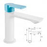 CHIC GRIFO LAVABO BLANCO