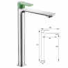 CHIC GRIFO LAVABO ALTO CROMO