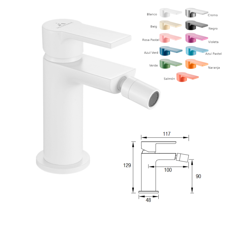 CHIC GRIFO BIDET BLANCO